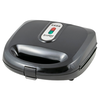 Sandwich maker, 750 W, placi teflonate si neaderente tip grill, indicatoare tip LED pentru functionare, carlig de inchidere, control electronic al temperaturii, negru-Dacenergy.ro