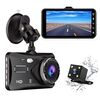 Camera auto DVR DacEnergy©, dual lens, video 1080 P full HD, night vision, G Senzor, detectie miscare, monitor parcare, unghi de filmare 170 °, ecran 4 inch-Dacenergy.ro