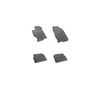 Set 4 covorase profesionale cauciuc culoare negru dedicate MAZDA 2 model II 2007-2015-Dacenergy.ro