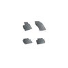 Set 4 covorase profesionale cauciuc culoare negru dedicate CITROEN C-CROSSER 2007-Dacenergy.ro