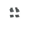 Set covorase profesionale cauciuc culoare negru dedicate SEAT TOLEDO II 1999-2004-Dacenergy.ro