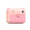 Camera foto/video pentru copii DacEnergy©, camera duala, ecran color IPS de 2,4 inch, rezolutie foto 12 MP, filtru creativ, imprimare portabila, culoare roz, Culoare: Roz-Dacenergy.ro
