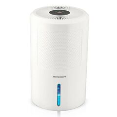 Dezumidificator, mod Peltier termoelectric, rezervor mare de apa detasabil 2000 ml, panou tactil, mod de noapte, cronometru, detector de nivel de apa, notificare pe afisaj, 20 x 33 cm, alb, Capacitate dezumificare zilnica	: 750 ml, Culoare: Alb-Dacenergy.ro