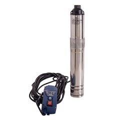 Pompa submersibila ape curate Wasserkonig, motor asincron cu 2 poli, carcasa motorului si axul pompei sunt realizate din inox, corpul de refulare din fonta, 50 l/min, 1000 W, inaltime maxima de refulare 90 m-Dacenergy.ro