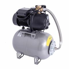 ​Hidrofor, cu pompa autoamorsanta, corpul pompei din fonta, butelie de 24 l, manometru, furtun flexibil, racord 5 cai, 850W-Dacenergy.ro