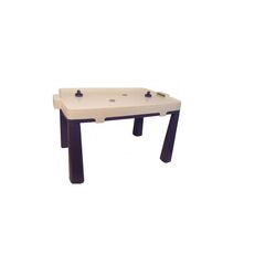 Masa copii DacEnergy©, fabricata din plastic, 2 in 1, joc hochei, incluse 2 crose si 2 pucuri pentru joc, mov, 48x81.5x56 cm-Dacenergy.ro