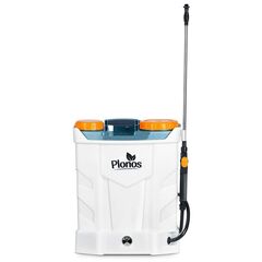 ​Pompa de stropit cu acumulator, plumb-acid, 12 V, 8 Ah, 4 duze diferite, presiune maxima 5,5 bar, debit maxim 3,1 l/min, timp de lucru 3-4 ore, 45 x 36 x 17 cm, 16 l-Dacenergy.ro
