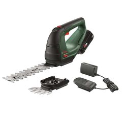 ​Foarfeca electrica pentru tuns iarba / arbusti, 2in1, tehnologia Syneon, acumulator Li-Ion 18 V, 2 Ah-Dacenergy.ro