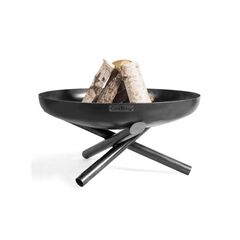 ​Semineu exterior, otel brut, rotund, lucrat manual, 60 x 36 cm-Dacenergy.ro