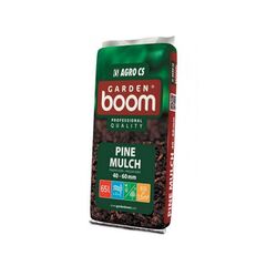 Scoarta decorativa pin Agro CS Garden Boom, fractiune de 40 - 60 mm, 65 L, aspect decorativ deosebit, maro-Dacenergy.ro