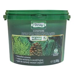 ​Ingrasamant pentru conifere Versay, forma granulata, intensifica culoarea, rezistenta ridicata la seceta/inghet, 2.5 kg-Dacenergy.ro