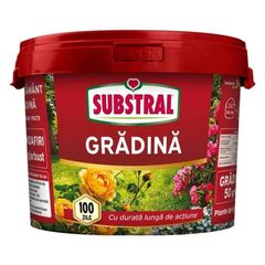 Ingrasamant pentru gradina Substral, eficienta ridicata, actiune de lunga durata, granule, 5 kg-Dacenergy.ro