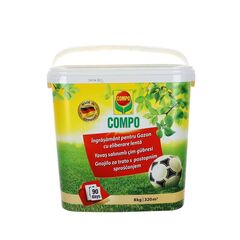 Ingrasamant gazon, granulat, contine azot, suprafata de acoperire 320 mp, 8 kg-Dacenergy.ro