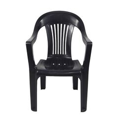 ​Scaun pentru gradina DacEnergy©, material plastic, dimensiuni 57 x 54 x 90 cm, culoare gri, Continut pachet	: 1 x Scaun, Latime: 54 cm, Culoare: Gri inchis-Dacenergy.ro
