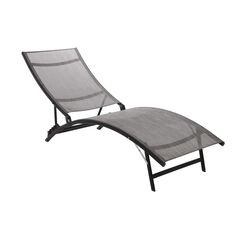 Sezlong pliabil DacEnergy©, dimensiuni 176 x 54.5 x 35/96 cm, structura metal, spatar reglabil in 4 pozitii, culoare gri, Continut pachet	: 1 x Sezlong, Latime: 54.5 cm, Culoare: Gri-Dacenergy.ro