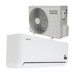 ​Aparat aer conditionat Paxton, dezumidificare, functie de memorie, functie ionizare, mod auto, mod turbo, afisaj LED, functie incalzire, functie health, 12000 BTU, A+++/A++, inverter, alb-Dacenergy.ro