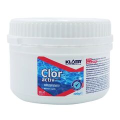 ​Solutia Clor activ Kloer, granule, produs cu actiune bactericida, destinat dezinfectiei apei din piscina, 300 g-Dacenergy.ro