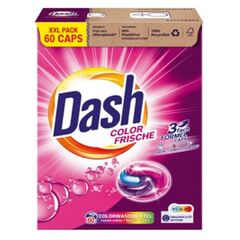 ​Detergent de rufe capsule Dash Color Frische, indepartare rapida a petelor, 60 spalari-Dacenergy.ro