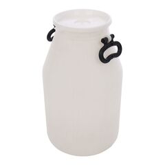 Bidon, realizat din polietilena de inalta densitate, pentru lapte, cu capac, 29.4 x 51 cm, 25 litri-Dacenergy.ro