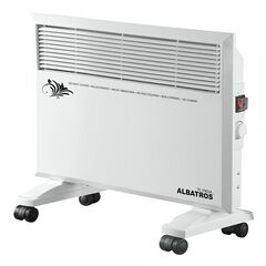 Convector electric, tip panou, 2 trepte 750 W si 1500 W, termostat, sistem de protectie la supraincalzire, silentios, 560 x 260 x 490 mm, alb-Dacenergy.ro