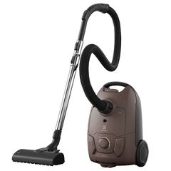 Aspirator cu sac Electrolux EB51A3WB, aspirare uscata, filtru HEPA lavabil, 3 litri, 750 W, Soft start, sistem de rulare cablu, maro-Dacenergy.ro