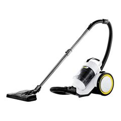 Aspirator fara sac Karcher VC 3, 700 W, recipient 0.9 l, filtru HEPA 13, multiciclon, furtun 1,5 m, 1.198-053.0, Alb/Negru​-Dacenergy.ro