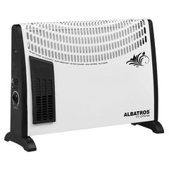 Convector electric, putere 2000 W, 3 trepte de putere, termostat reglabil, functia Turbo - ventilator lateral, dimensiuni 583 x 110 x 375 mm-Dacenergy.ro