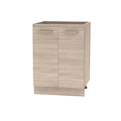 Cabinet inferior 60 2DV, stejar sonoma, NOVA PLUS NOPL-057-0S-Dacenergy.ro