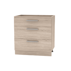 Cabinet inferior 80, stejar sonoma, NOVA PLUS NOPL-064-0S-Dacenergy.ro