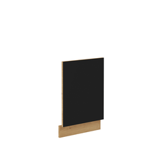 Uşă pentru maşina de spălat vase, stejar artizan/ negru mat, MONRO ZM 570x446-Dacenergy.ro