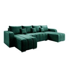 Set universal canapea, culoare smarald, PORIMA U-Dacenergy.ro
