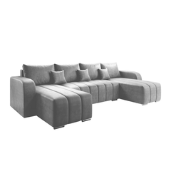 Set universal canapea, culoare gri, PORIMA U-Dacenergy.ro