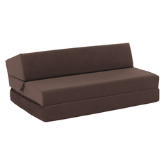 Saltea pliabilă/fotoliu extensibil, 2 în 1, maro Taupe, VEDIS-Dacenergy.ro