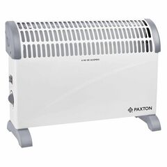 RESIGILAT: Convector electric, 3 trepte de putere 750 / 1250 / 2000 W, protectie supraincalzire, oprire automata, protectie supraincalzire, alb si negru-Dacenergy.ro