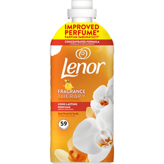 Balsam de rufe Lenor Fragrance Therapy – Gold Orchid & Vanilla, parfum luxos, cald si senzual, 59 spalari, 1239 ml, Parfum: Gold Orchid & Vanilla-Dacenergy.ro