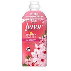 Balsam de rufe Lenor Perfume Therapy – Cherry Blossom & Sage, aroma calma, florala si usor aromata, 59 spalari, 1239 ml, Parfum: Cherry Blossom & Sage-Dacenergy.ro