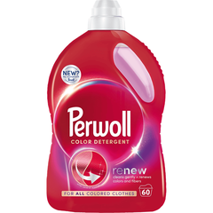 Detergent lichid Perwoll Color Renew, parfum discret si elegant, revitalizeaza si reimprospateaza culorile, 3 l, 60 spalari-Dacenergy.ro