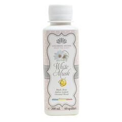 Parfum rufe concentrat Cashmere Aroma White Musk, parfum elegant si persistent, 200 ml, 40 spalari, Parfum: White Musk-Dacenergy.ro