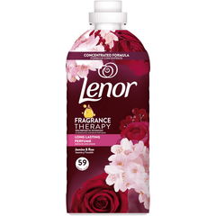 Balsam de rufe Lenor Fragrance Therapy – Jasmine & Rose, aroma profunda, seducatoare si de lunga durata, 59 spalari, 1239 ml, Parfum: Jasmine & Rose-Dacenergy.ro