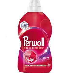 Detergent lichid Perwoll Color Renew, parfum discret si elegant, revitalizeaza si reimprospateaza culorile, 1 l, 20 spalari-Dacenergy.ro