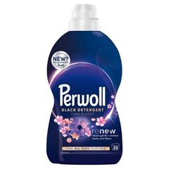 Detergent lichid Perwoll Black Renew Dark Bloom, curatare, revitalizare culori, 1 l, 20 spalari-Dacenergy.ro