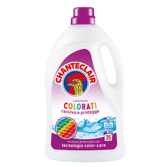 Detergent de rufe lichid Chante Clair Color, protejeaza si mentine intensitatea culorilor, formula concentrata, 1.575 l, 35 spalari-Dacenergy.ro