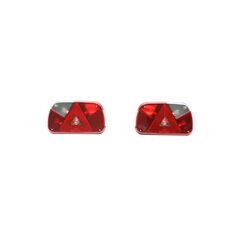 Set lampi spate camion stanga/dreapta cu bec 12V Breckner Germany Cod: BK90924-Dacenergy.ro