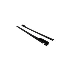 Set prelungiri ornament praguri laterale tuning L-195cm, culoare Negru Lucios  Cod: PRG1010-195  ( nu se trimit prin curier )-Dacenergy.ro