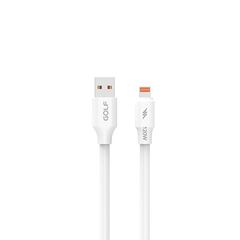 Cablu USB la Lightning pentru iPhone, 120W, 6A, incarcare ultra-rapida, alb Cod: GC-98I-Dacenergy.ro