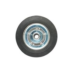 Roata de cauciuc 200X50mm cu janta metalica pentru roata de sprijin remorca prindere pe ax fi20mm Cod: BK90285-Dacenergy.ro