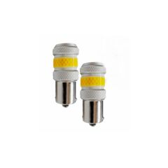 Set 2 Becuri  o faza  BAU15S PY21W T.N.  LED COB 12W Cod: W3-BAU15S-Y-EK-Dacenergy.ro