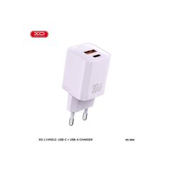 Incarcator retea PD30W  USB-C 30W + USB-A 18W   Cod:XO-L149-Dacenergy.ro