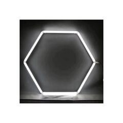 Set lumini LED hexagonale 42W 6000K alb rece pentru garaj/atelier  Cod: HEX4-Dacenergy.ro