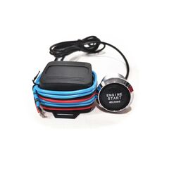 Kit buton pornire motor autoturism cu iluminare  12V Cod: ES02-Dacenergy.ro